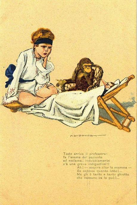 Pinocchio: cartoline ill. M. Dudovich (1918) Pinocchio: cartoline ill. M. Dudovich (1918)