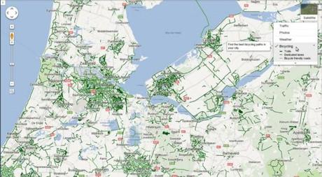 Google Bike Maps nuove mappe dedicate ai ciclisti