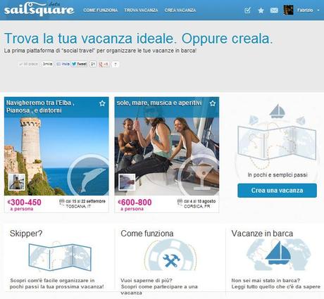 Sailsquare, la prima piattaforma di social travel per le vacanze in barca