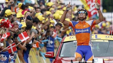 Tour De France 2012 14^ Tappa, Luis Leon Sanchez vince a Foix, ma incredibile sabotaggio alla corsa, chiodi sulla strada