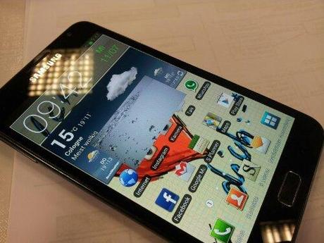 Rilasciato l’aggiornamento ICS 4.0.4 anche per il Samsung Galaxy Note
