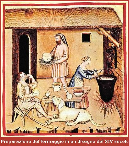 formaggio_medioevo Il formaggio tra leggenda, mitologia e storia