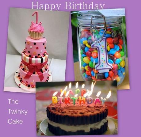 1 anno di The Twinky Cake!!!! (anche se un po' in ritardo...)