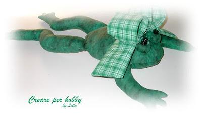 Cucito Creativo: una rana gra gra Cucito Creativo: una rana gra gra