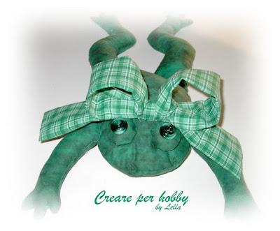 Cucito Creativo: una rana gra gra Cucito Creativo: una rana gra gra
