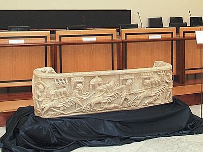 Il ritorno del sarcofago delle quadrighe
