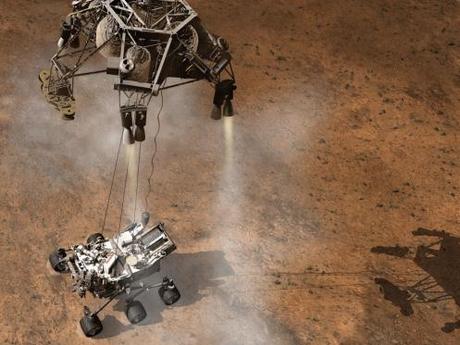 Tre settimane prima dell’atterraggio di Curiosity su Marte