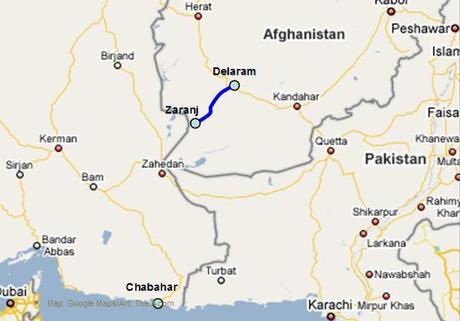 La strada Delaram-Zaranj e il porto di Chahbahar