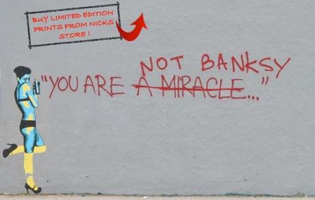 You are not Banksy