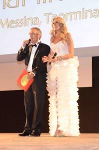 una immagine di Mario Sesti e Tiziana Rocca Foto di Carmelo Di Mauro 198x300 su Taormina Film Fest 2012: Luci ed Ombre