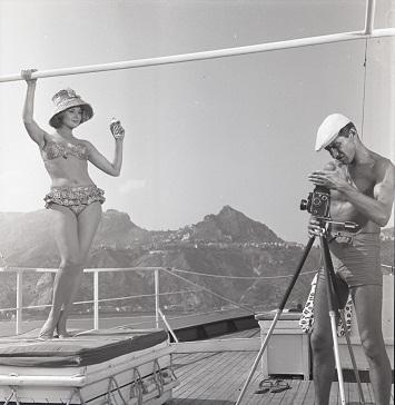 Femmine di lusso di Giorgio Bianchi 1960. Sylva Koscina, Walter Chiari ph. Divo Cavicchioli