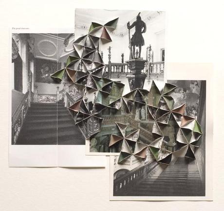 GEOMETRIE DESTRUTTURATE E PATTERNS NEI COLLAGES-ORIGAMI DI ABIGAIL REYNOLDS