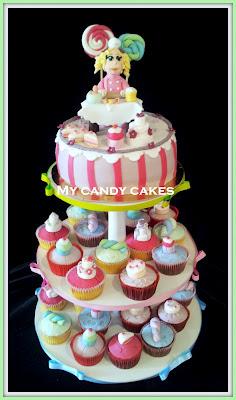 Cakes and cupcakes tower - Torri di cupcakes e torta