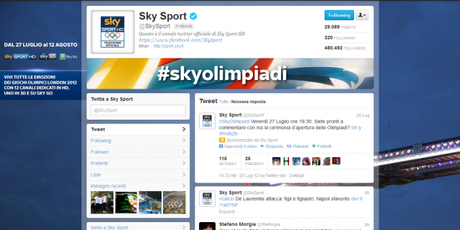Facciamo con #SkyOlimpiadi le prime Olimpiadi Social della storia