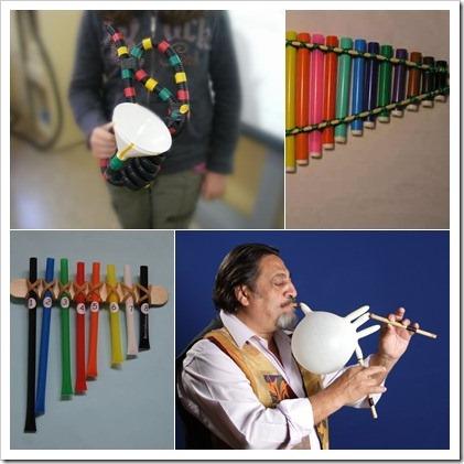 Costruire strumenti musicali con i bambini