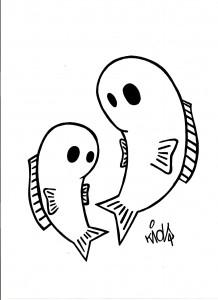 pesci pesci: ad agosto bigliettini d’amore su carta riciclata