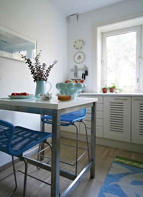 Pennellate di colore che ricordano il mare Pennellate di colore che ricordano il mare