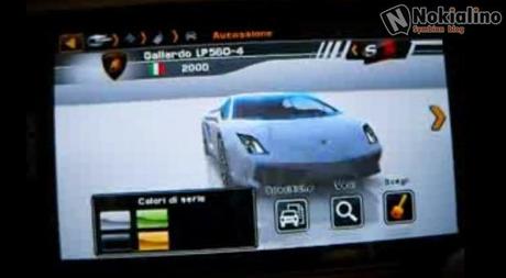 Cattura Gt Racing Academy HD in funzione sul nokia N8