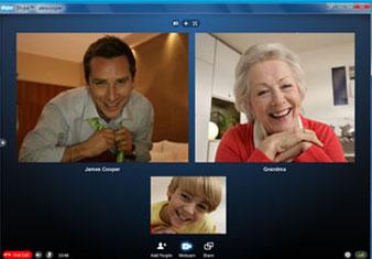 Skype 5: miei cari amici vicini e lontani, buonasera ovunque voi siate
