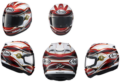 Arai Yamaha Vantaggio Series 2010 Arai Yamaha Vantaggio Series 2010