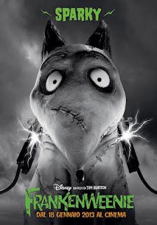 Frankenweenie, i poster dei personaggi