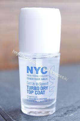 NYC Expert Last Nail Polish (n°195 Faithful Fuchsia) & Turbo Dry Top Coat