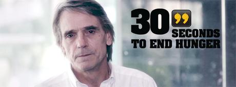 30 seconds End Hunger - Jeremy Irons