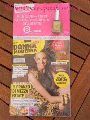 Edicolando in bellezza: Donna Moderna pocket regala lo smalto B by Limoni...in 5 colori!