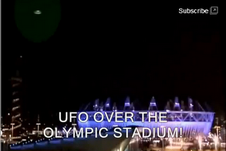 UFO SOPRA LE OLIMPIADI DI LONDRA (VIDEO)