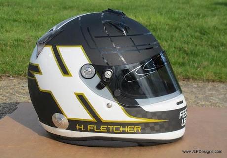 Arai GP-6 RC H.Fletcher 2012 by JLF Designs Arai GP-6 RC H.Fletcher 2012 by JLF Designs
