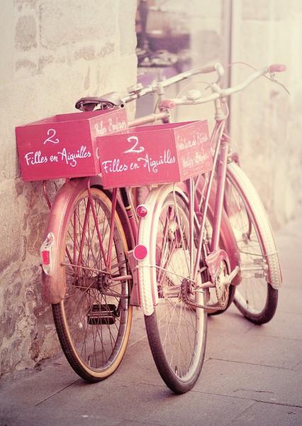 Gita in bicicletta Vintage