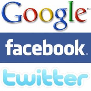 Google+ , facebook e Twitter Google+ e Facebook