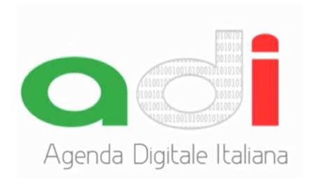 Il logo ufficiale dell'Agenda Digitale Italiana