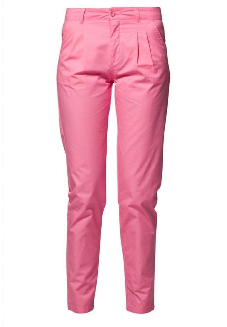 Pantaloni colorati rosa