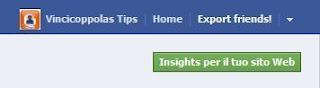 Insights Facebook per monitorare il tuo sito web