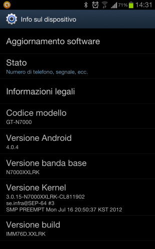 Ancora un aggiornamento per i Galaxy Note Tedeschi vb