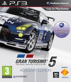Gran Turismo 5 : partiti ufficialmente i pre-ordini della Academy Edition