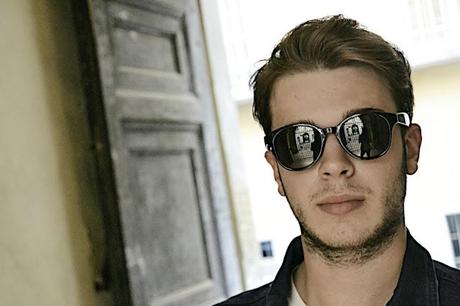street style in Parma. street style in Parma.
