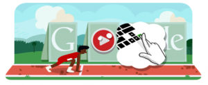 Londra 2012, doodle animato per i 100m e i 110m ostacoli su Google