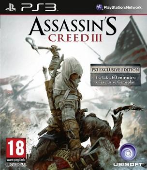 Assassin's Creed 3 : aggiornata la cover, previsti 60 minuti di gameplay esclusivo su PS3