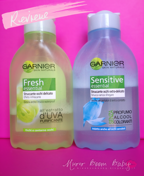 Struccanti Garnier a confronto: Fresh VS Sensitive