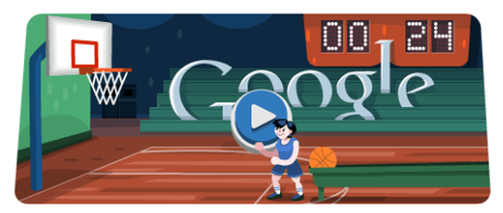 Google doodle Londra 2012 - Basket