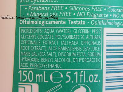 Geomar viso - Struccante occhi lenitivo con bio fiore di Altea Geomar viso - Struccante occhi lenitivo con bio fiore di Altea