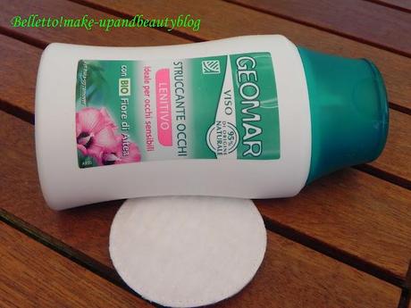 Geomar viso - Struccante occhi lenitivo con bio fiore di Altea Geomar viso - Struccante occhi lenitivo con bio fiore di Altea