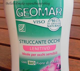 Geomar viso - Struccante occhi lenitivo con bio fiore di Altea Geomar viso - Struccante occhi lenitivo con bio fiore di Altea