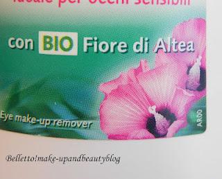 Geomar viso - Struccante occhi lenitivo con bio fiore di Altea Geomar viso - Struccante occhi lenitivo con bio fiore di Altea