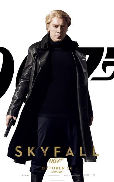 Daniel Craig e Javier Bardem tra i protagonisti dei 4 character poster di Skyfall