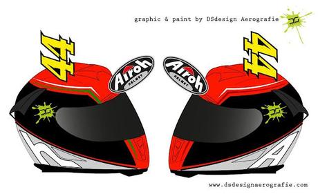 Airoh GP500 R.Moretti 2012 by DS Design Airoh GP500 R.Moretti 2012 by DS Design