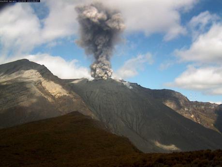 Volcano activity of August 10, 2012 – Popocatepetl, Sotara, Galeras, Tungurahua, Sakurajima, Bagana, Etna, Ambrym and Mount Pagan