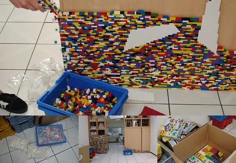 Architettura_LEGO wall